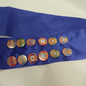 Decorated Rank Badge Sash & Cumber for Boys