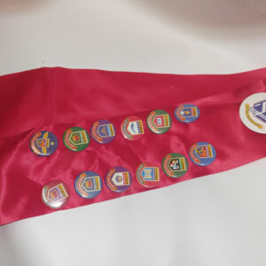 Decorated Rank Badge Sash & Cumber for Girls